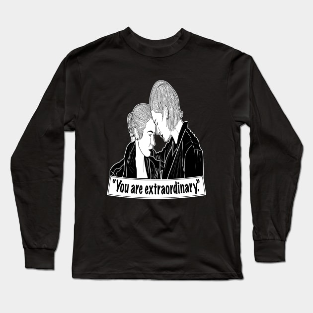 "You are extraordinary." Long Sleeve T-Shirt by EEJimenez